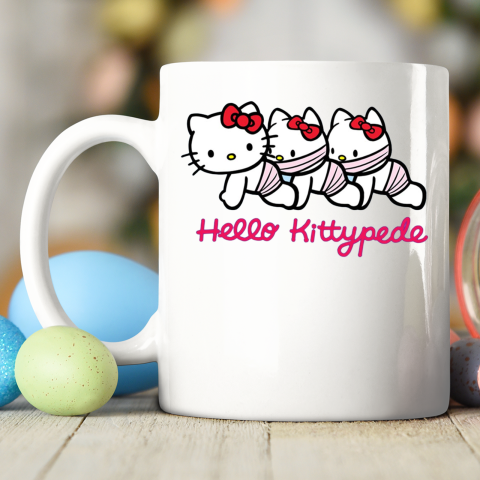 Hello Kittypede The Human Centipede Ceramic Mug 11oz 2