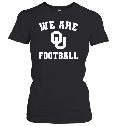 Sooners We Are OU Football Women's T-Shirt