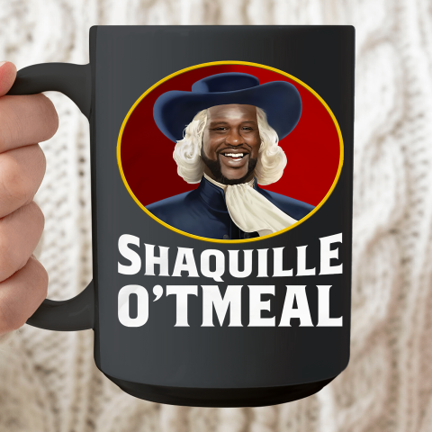 Shaquille Oatmeal Ceramic Mug 15oz