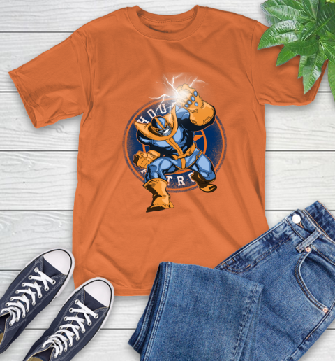 Houston Astros MLB Baseball Thanos Avengers Infinity War Marvel T-Shirt 4