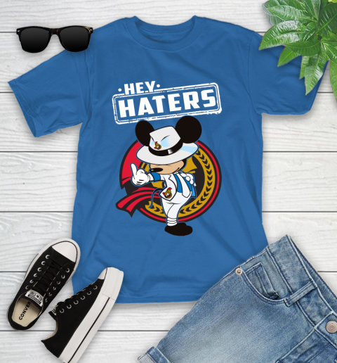 NHL Hey Haters Mickey Hockey Sports Ottawa Senators Youth T-Shirt 12
