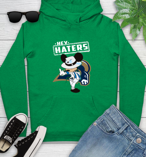 NFL Hey Haters Mickey Football Sports Los Angeles Rams Youth Hoodie 9