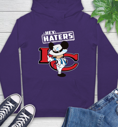 NFL Hey Haters Mickey Football Sports Kansas City Chiefs Hoodie
