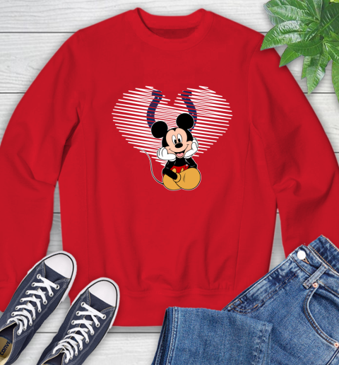 NFL Indianapolis Colts The Heart Mickey Mouse Disney Football T Shirt_000 Sweatshirt 10