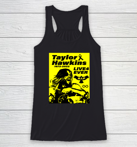 Taylor Hawkins Shirt RIP Foo Fighters Drummer 1972  2022 Racerback Tank