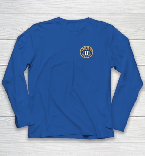 Chuck U Shirt Charles Barkley Chuck University Long Sleeve T-Shirt 5