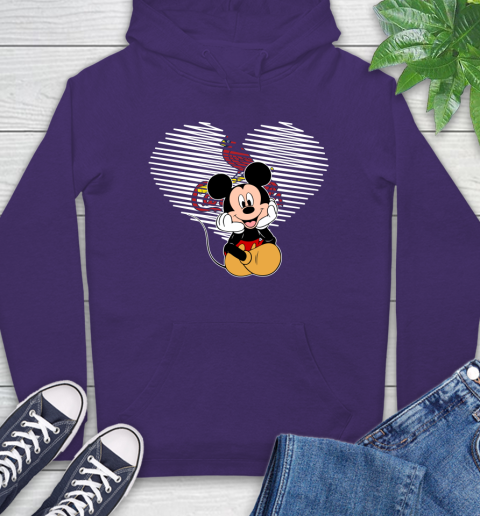St Louis Cardinals Mickey Mouse Full Print 3D Hoodie And Zipper Hoodie -  T-shirts Low Price