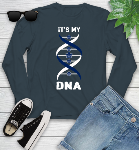 Toronto Maple Leafs NHL Hockey It's My DNA Sports Youth Long Sleeve 9