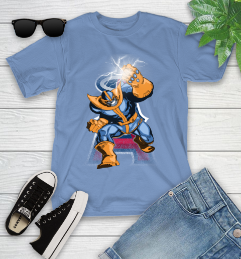 Los Angeles Angels MLB Baseball Thanos Avengers Infinity War Marvel Youth T-Shirt 15