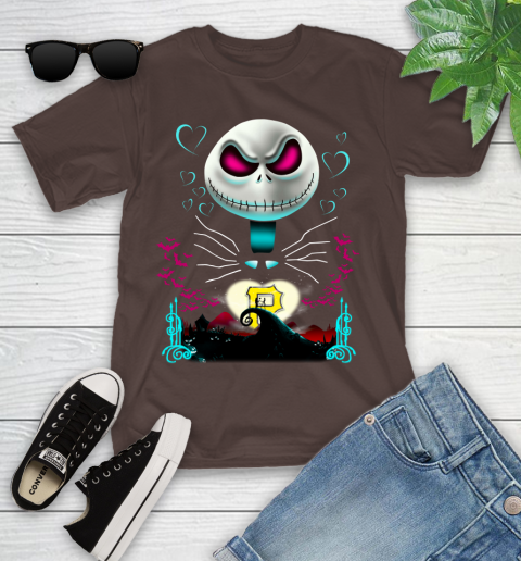 MLB Pittsburgh Pirates Jack Skellington Sally The Nightmare Before Christmas Baseball Youth T-Shirt 7