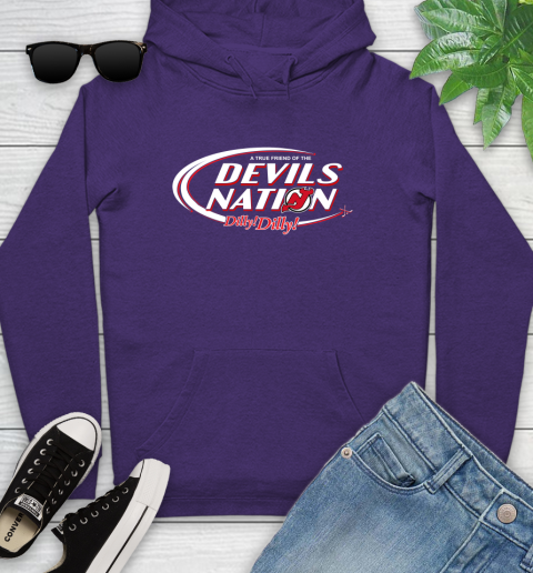NHL A True Friend Of The New Jersey Devils Dilly Dilly Hockey Sports Youth Hoodie 5
