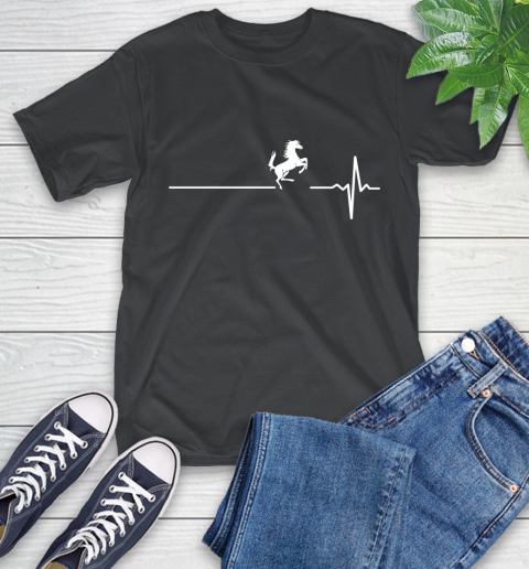 Horse Riding This Is How My Heart Beats T-Shirt