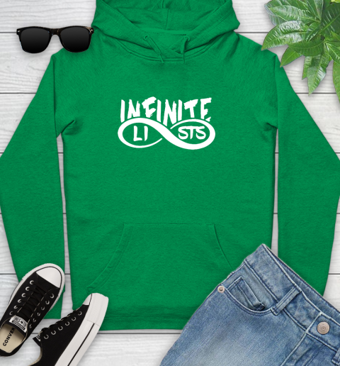 Infinite lists merch hoodies deals