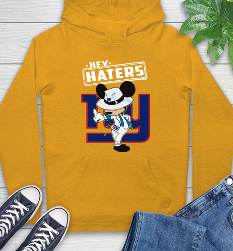 NFL Hey Haters Mickey Football Sports New York Giants Hoodie 2