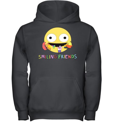 Smiling Friends Logo Youth Hoodie
