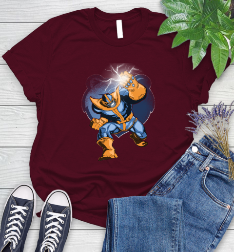 Memphis Grizzlies NBA Basketball Thanos Avengers Infinity War Marvel Women's T-Shirt 7