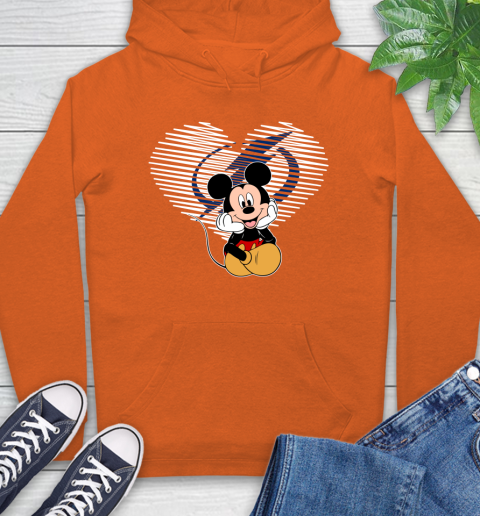NHL Tampa Bay Lightning The Heart Mickey Mouse Disney Hockey Hoodie 4