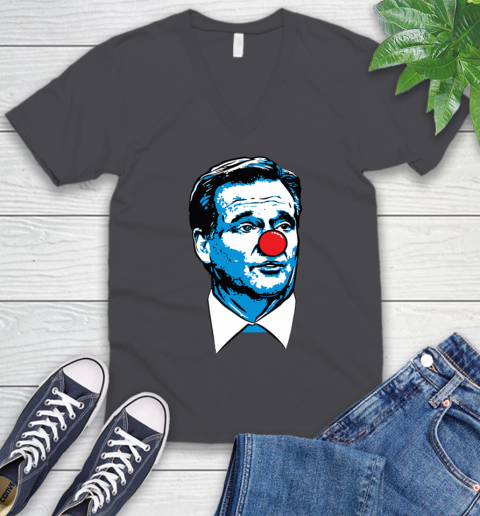 Matt Patricia Clown V-Neck T-Shirt 5