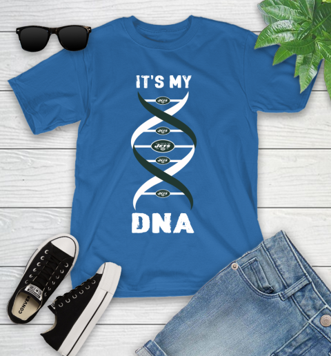 New York Jets NFL Football It's My DNA Sports (1) Youth T-Shirt 12