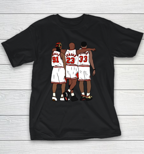 Dennis Rodman, MJ And Scottie Youth T-Shirt