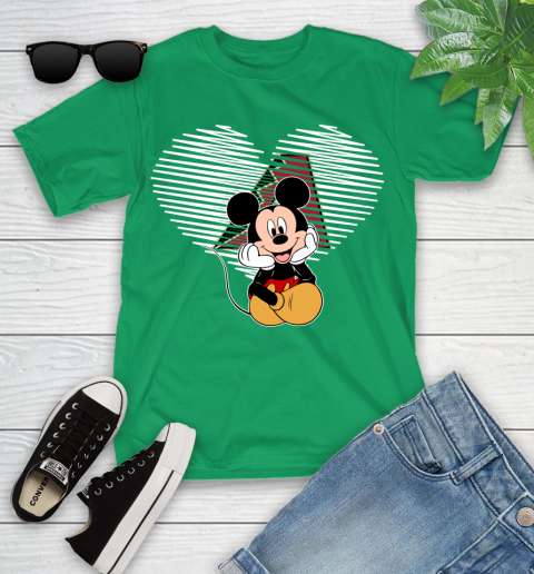 MLB Arizona Diamondbacks The Heart Mickey Mouse Disney Baseball T Shirt_000 Youth T-Shirt 8