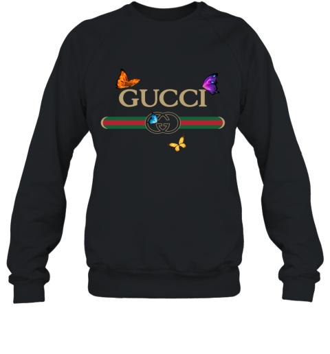 gucci butterfly sweatshirt