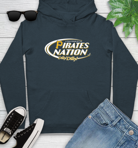 MLB A True Friend Of The Pittsburgh Pirates Dilly Dilly Baseball Sports Youth Hoodie 10
