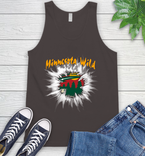 Minnesota Wild NHL Hockey Adoring Fan Rip Sports Tank Top 6