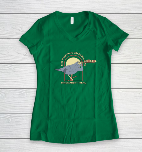 Birds Aren't Real Women's V-Neck T-Shirt 3