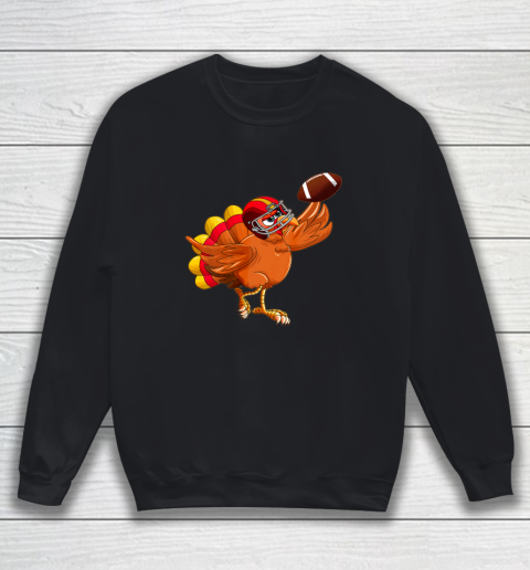 Turkey Bowl Thanksgiving Toddler Football Player Costume Sweatshirt