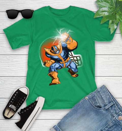 Cleveland Browns NFL Football Thanos Avengers Infinity War Marvel Youth T-Shirt 8