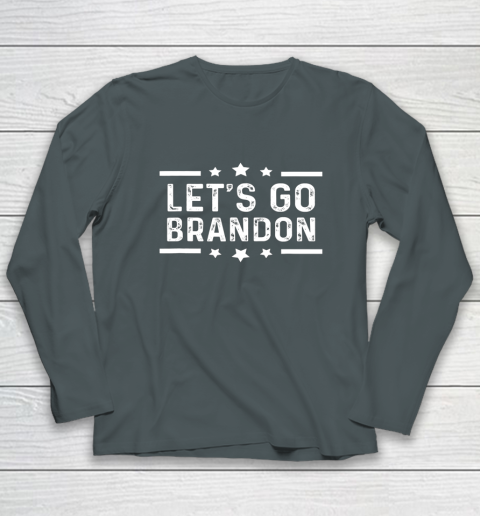 Let's Go Brandon Joe Biden Funny Trendy Sarcastic Long Sleeve T-Shirt 3