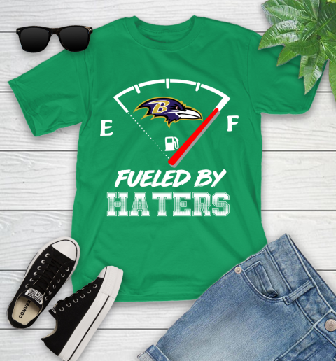 Baltimore Ravens NFL Football Fueled By Haters Sports Youth T-Shirt 9 Baltimore Ravens NFL Football Fueled By Haters Sports Youth T-Shirt - Image 9