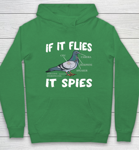Birds Are Not Real Shirt Funny Bird Spies Conspiracy Theory Birds Hoodie 5