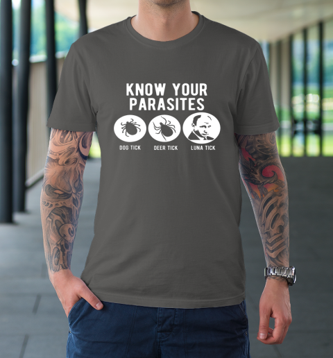 Know Your Parasites Putin Luna Tick T-Shirt 6