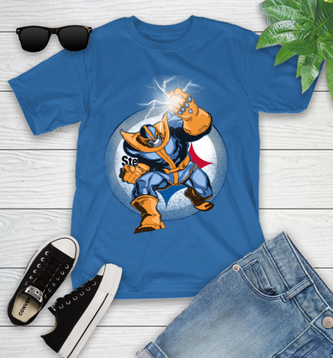 Pittsburgh Steelers NFL Football Thanos Avengers Infinity War Marvel Youth T-Shirt 12