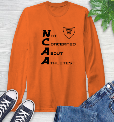 Not Concerned About Athletes Long Sleeve T-Shirt 3