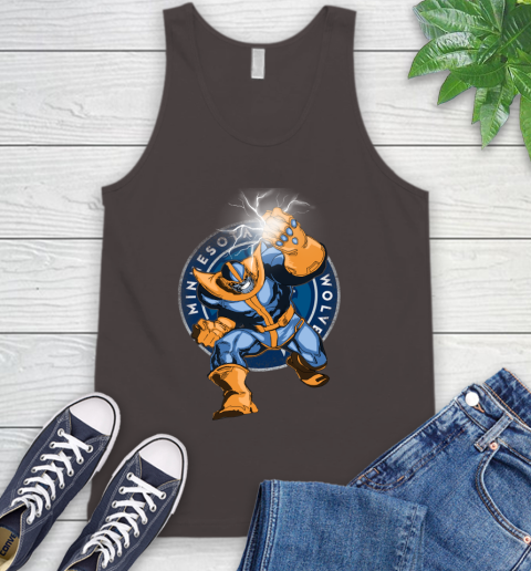 Minnesota Timberwolves NBA Basketball Thanos Avengers Infinity War Marvel Tank Top 6