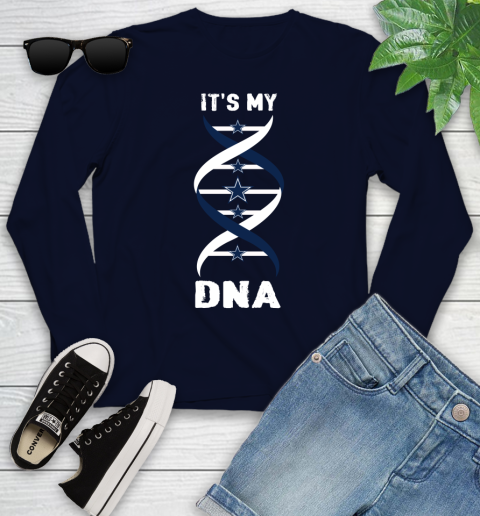 Dallas Cowboys NFL Football It's My DNA Sports Youth Long Sleeve 2