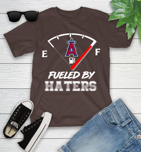 Los Angeles Angels MLB Baseball Fueled By Haters Sports Youth T-Shirt 7