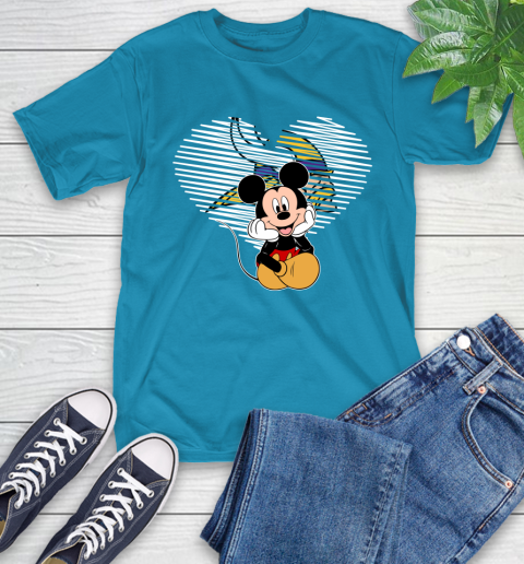 NFL Minnesota Vikings The Heart Mickey Mouse Disney Football T Shirt_000 T-Shirt 9