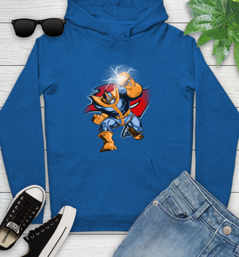 Tampa Bay Buccaneers NFL Football Thanos Avengers Infinity War Marvel Youth Hoodie 11