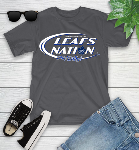 NHL A True Friend Of The Toronto Maple Leafs Dilly Dilly Hockey Sports Youth T-Shirt 6