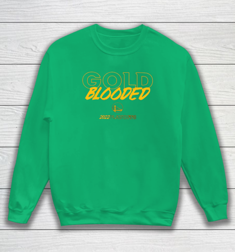 Warriors Gold Blooded Sweatshirt 4
