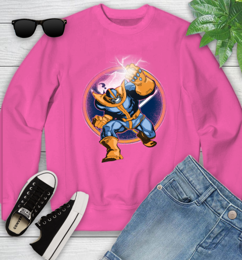 Buffalo Sabres NHL Hockey Thanos Avengers Infinity War Marvel Youth Sweatshirt 6