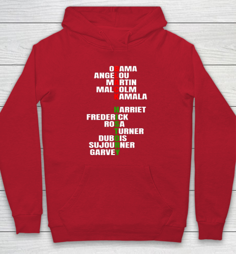 Obama Angelou Inspirational African Black History Month Hoodie 6