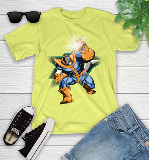 Dallas Stars NHL Hockey Thanos Avengers Infinity War Marvel Youth T-Shirt 10