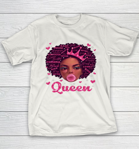 Black Girl, Women Shirt Juneteenth Black Queen Afro Melanin Girl Magic Youth T-Shirt