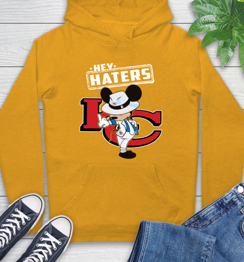 NFL Hey Haters Mickey Football Sports Kansas City Chiefs Hoodie 2