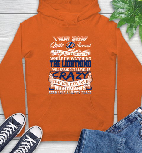 Tampa Bay Lightning NHL Hockey Don't Mess With Me While I'm Watching My Team Hoodie 4